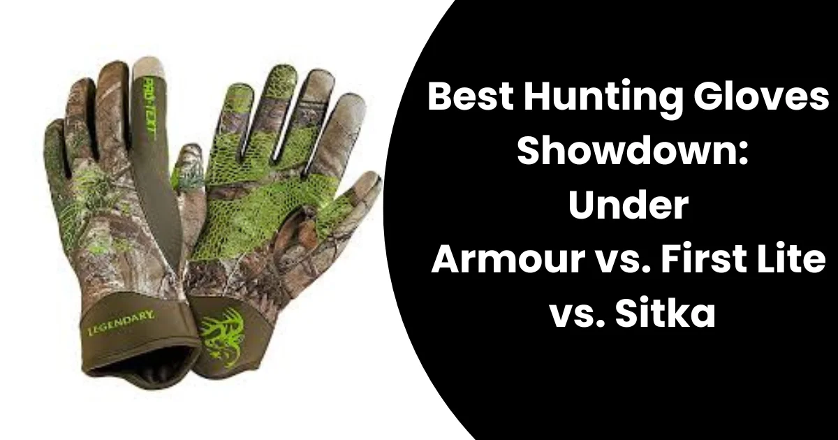 Best Hunting Gloves Showdown Under Armour vs. First Lite vs. Sitka