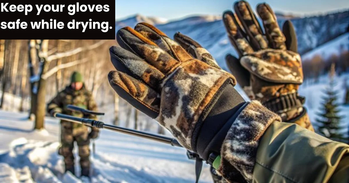 Drying Hunting Gloves Safely