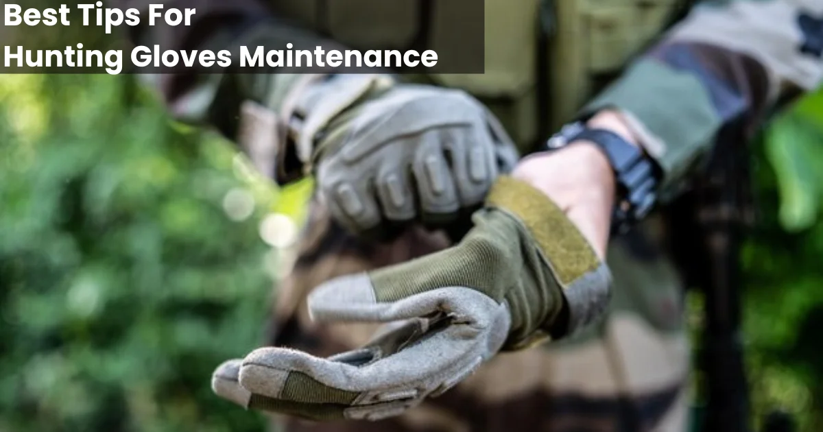 “Hunting Gloves Maintenance