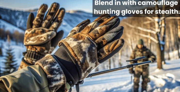 best camouflag hunting gloves with best quality