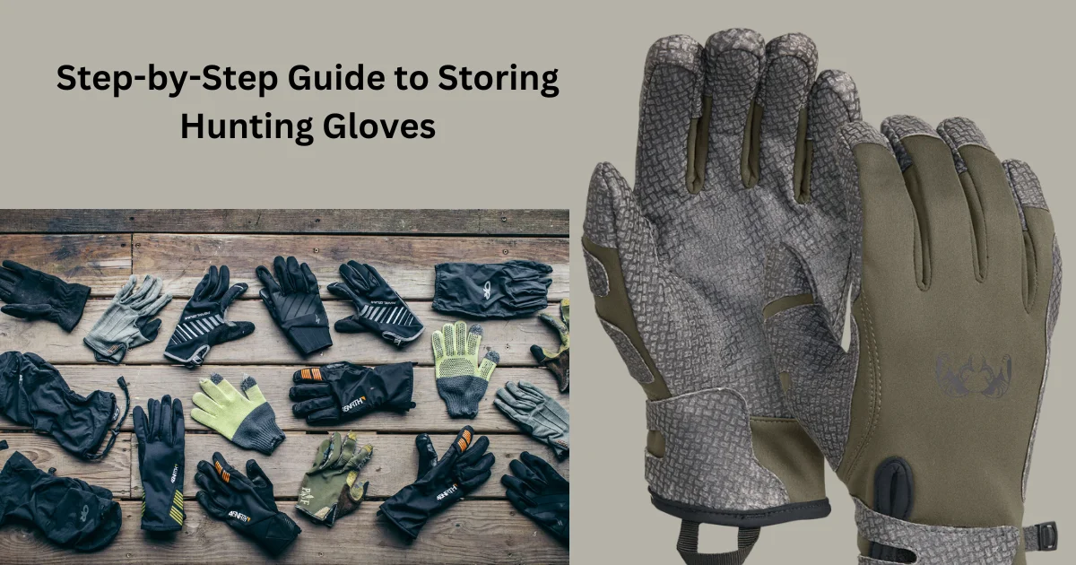 guide to storing hunting gloves