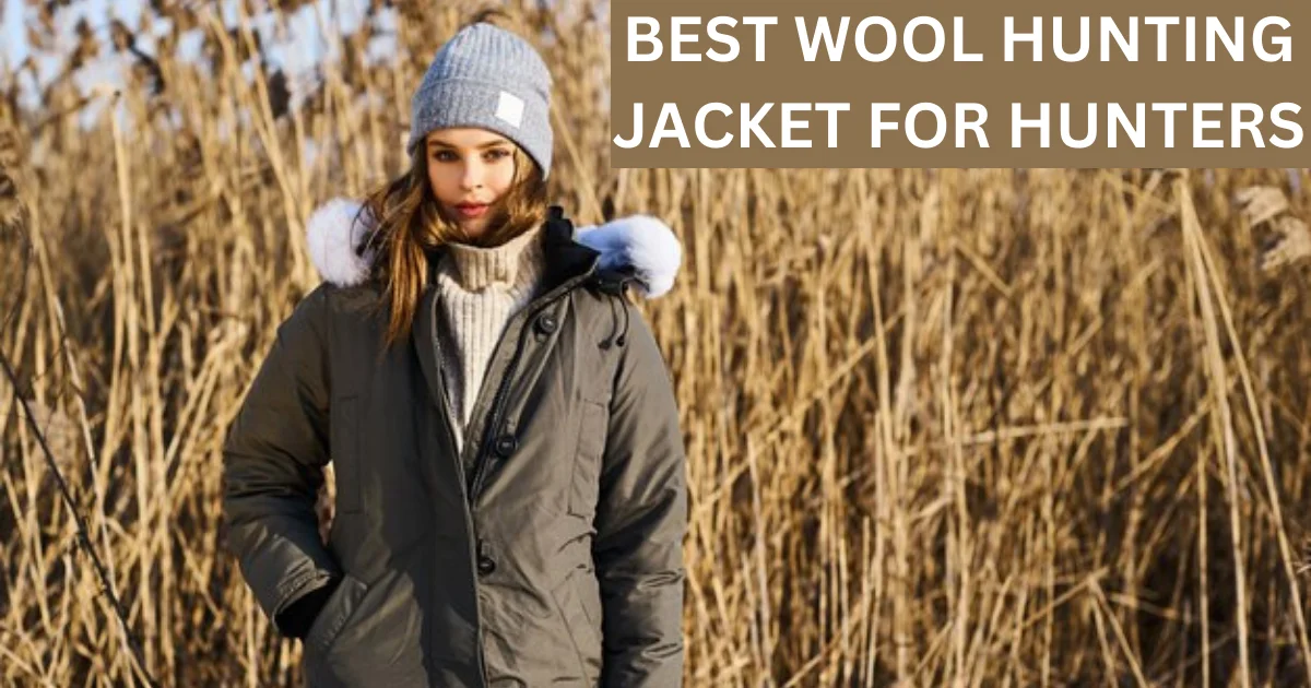 wool Hunting jacket for cold weather