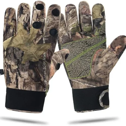 EAmber Camouflage Waterproof Hunting Gloves