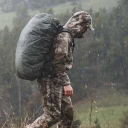 a pic of waterproof hunting jacket